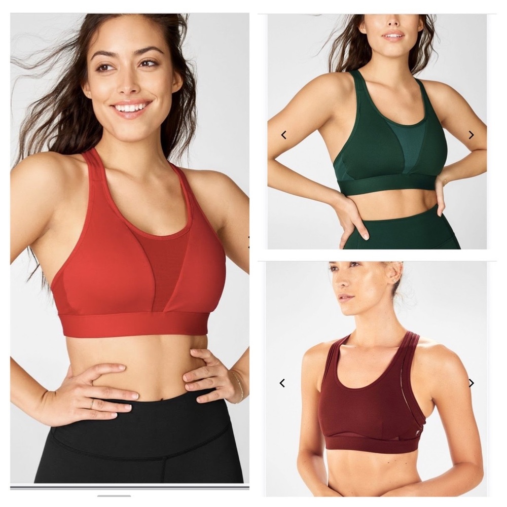 Fabletics sports bra bundle (4 bras)